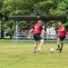 Soldiers from the U.S. Army, Army National Guard and Royal Thai Army enjoy sports day during Hanuman Guardian 2018