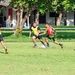 Soldiers from the U.S. Army, Army National Guard and Royal Thai Army enjoy sports day during Hanuman Guardian 2018