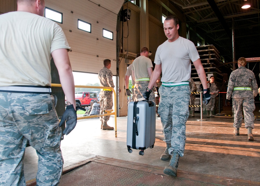 104th Fighter Wing Airmen travel to Germany to train with Active Duty counterparts