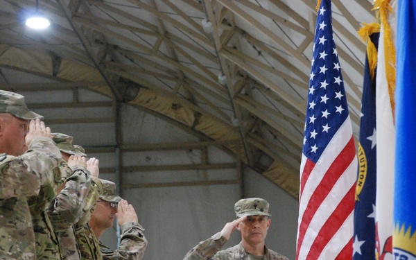 The 248th ASB transfers authority to 935th ASB