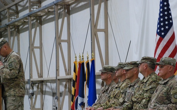 The 248th ASB transfers authority to 935th ASB