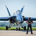 Navy Blue Angels fly over Sound of Speed