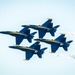 Navy Blue Angels fly over Sound of Speed