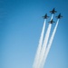 Navy Blue Angels fly over Sound of Speed