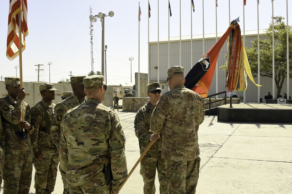 101st Combat Aviation Brigade welcomes new commander
