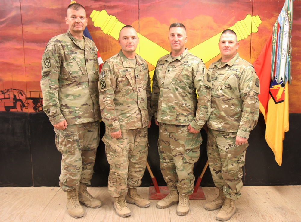 Wisconsin guard unit takes command of field artillery mission