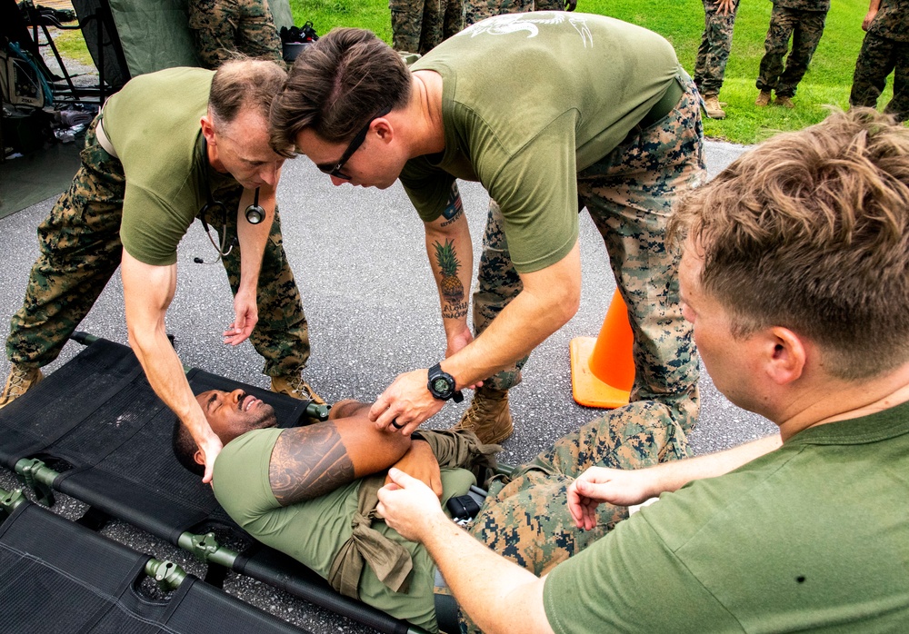 Training to Save Lives | 3rd Medical Batt. participates in NMAP training