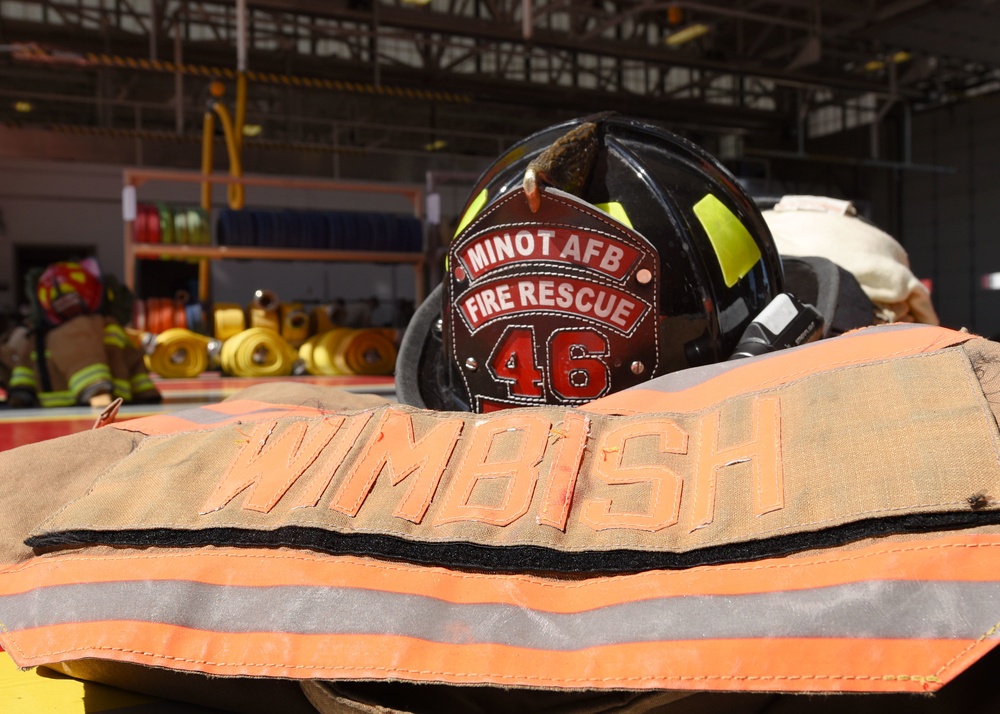 5th CES Fire Emergency Services: From the flames