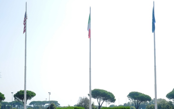 VIP visit at USAG Italy Camp Darby