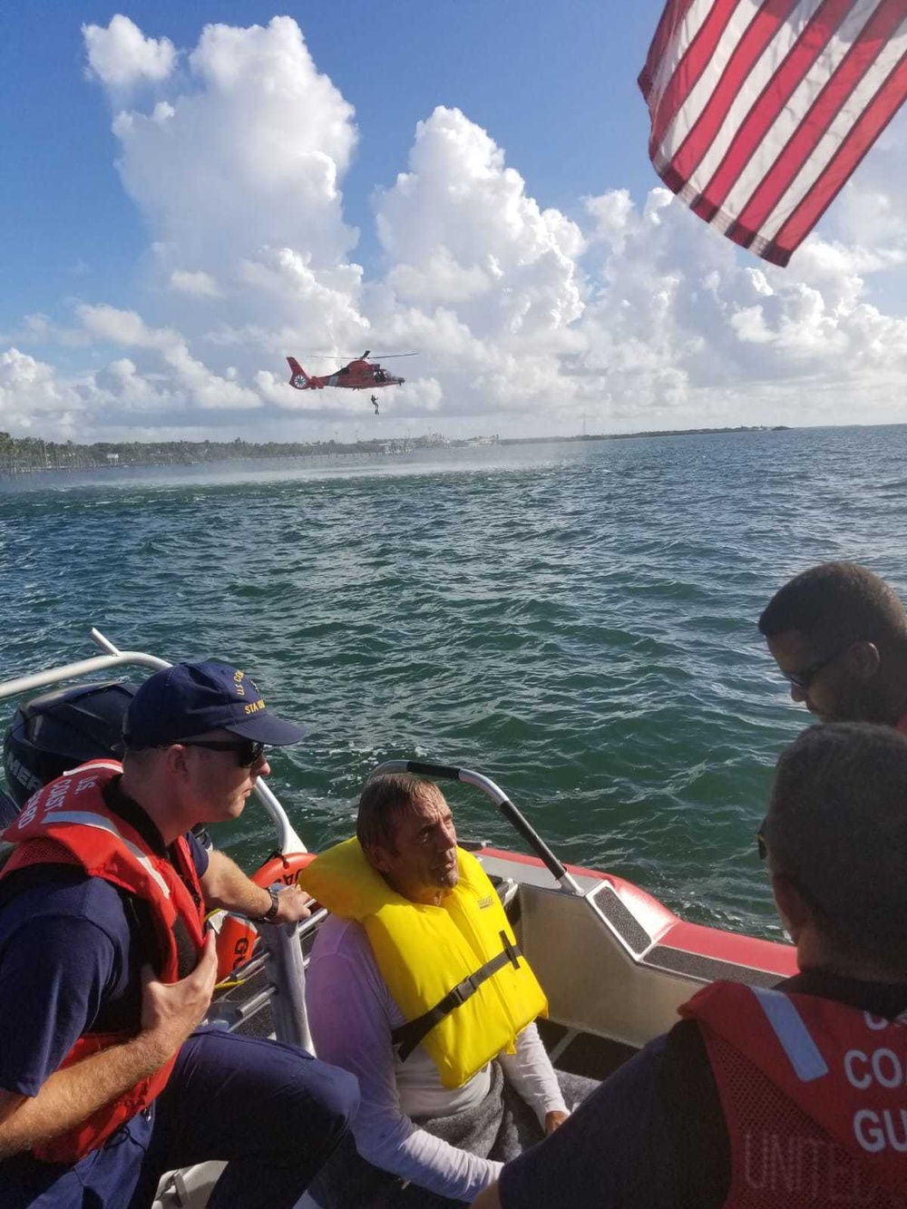 Coast Guard rescues 62-year-old man north of Islamorada 