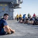 Sailors Run 5K on GHWB Flight Deck