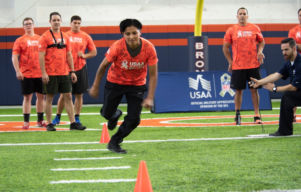 Schriever tackles boot camp