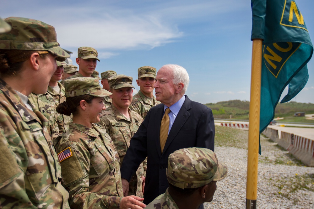 McCain Meets Future Leaders