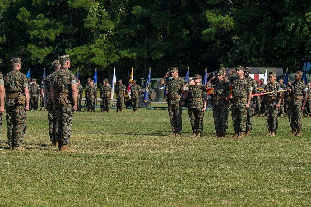 DVIDS - Images - 2nd Medical Battalion Change of Command Ceremony ...