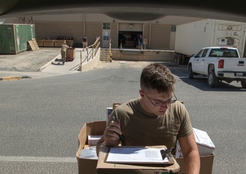 USARCENT Mail Clerk will make your Day