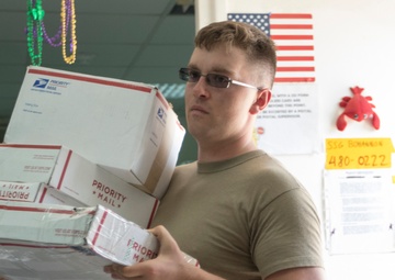 USARCENT Mail Clerk will make your Day