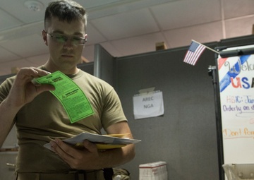 USARCENT Mail Clerk will make your Day