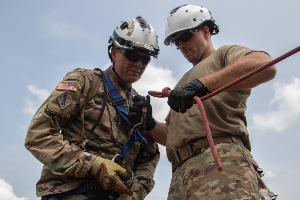 West Virginia National Guard AITEC All Hazards Training Center first official course