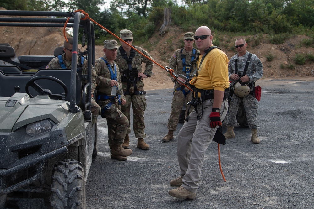 West Virginia National Guard AITEC All Hazards Training Center first official course