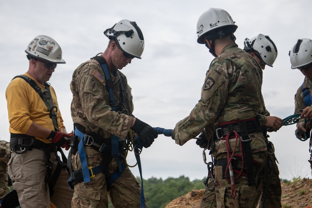 West Virginia National Guard AITEC All Hazards Training Center first official course