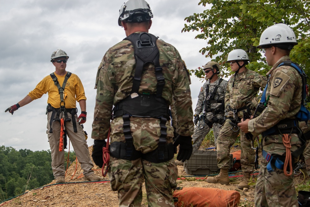 West Virginia National Guard AITEC All Hazards Training Center first official course