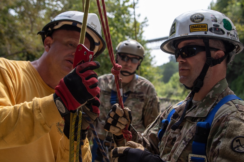 West Virginia National Guard AITEC All Hazards Training Center first official course