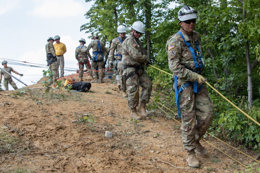 West Virginia National Guard AITEC All Hazards Training Center first official course