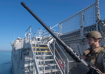 Departing Guantanamo bay
