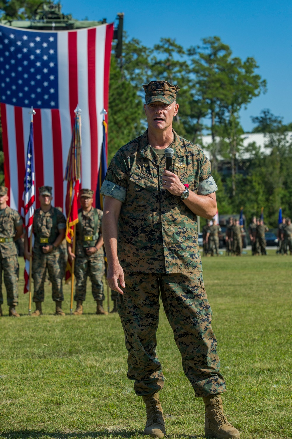 2nd Medical Battalion Change of Command Ceremony