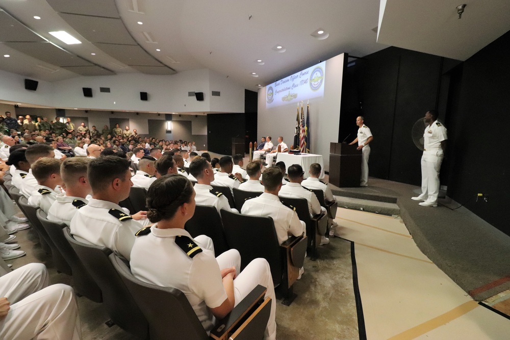 SWOS Basic Division Officer Course San Diego Graduates 121 Students