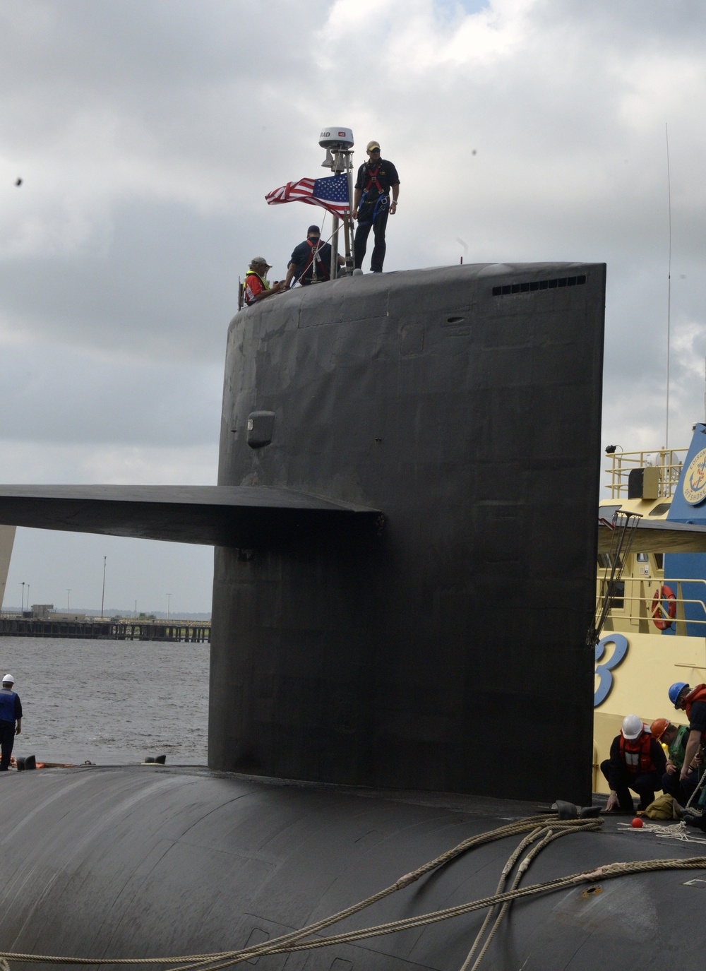 USS West Virginia Return to Homeport