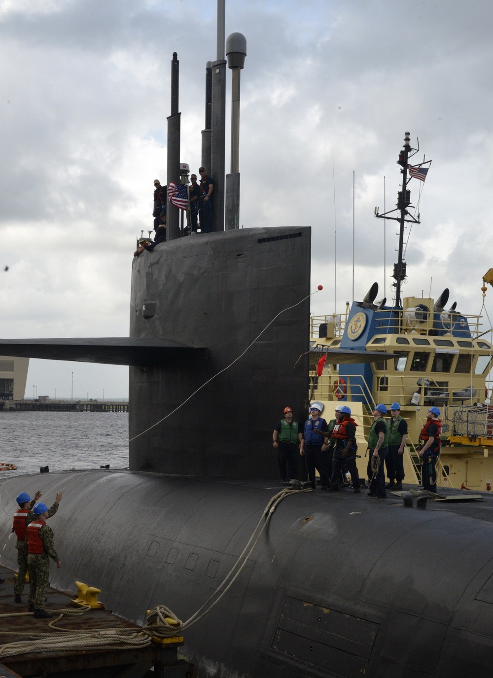 USS West Virginia Return to Homeport