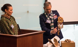 Alaska Natives honor General Wilsbach with historic ceremony