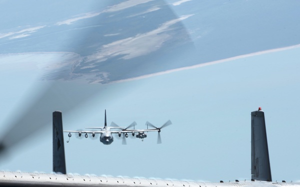 U.S. Marine MV-22 Osprey Aerial Refuel Over Australia