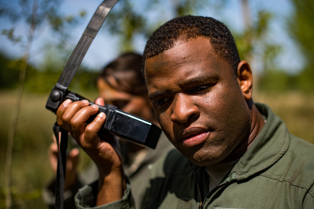 Ramstein Airmen conduct SERE training in Romania