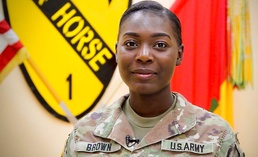 Soldier in Focus: Spc. Mashonte Q. Brown