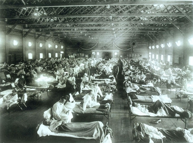 Influenza was a deadly killer in 1918