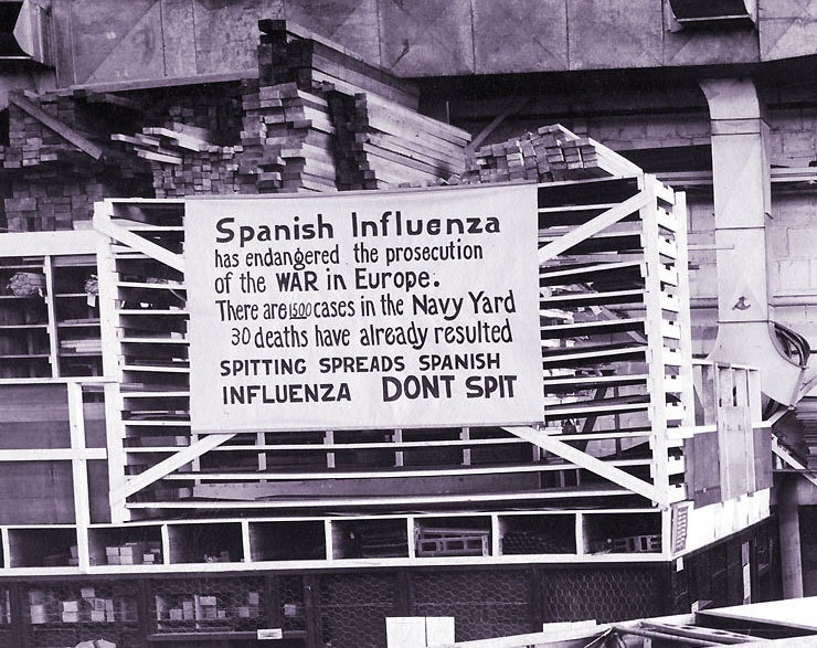 Influenza was a deadly killer in 1918