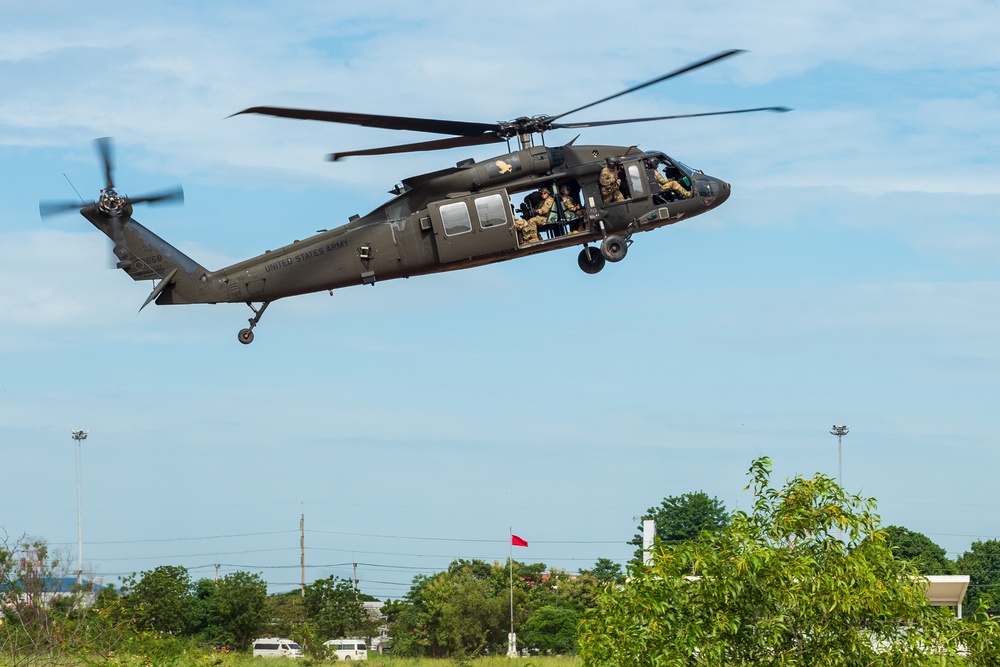 116th Cavalry Brigade Combat Team, Royal Thai Army conduct live-fire