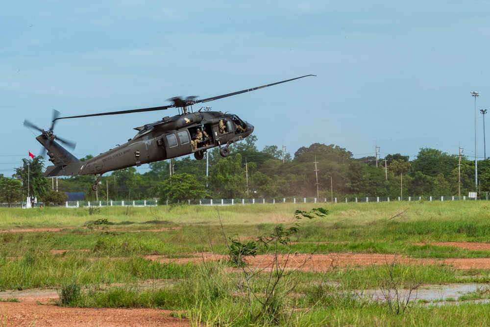 116th Cavalry Brigade Combat Team, Royal Thai Army conduct live-fire