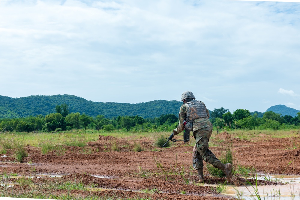 116th Cavalry Brigade Combat Team, Royal Thai Army conduct live-fire