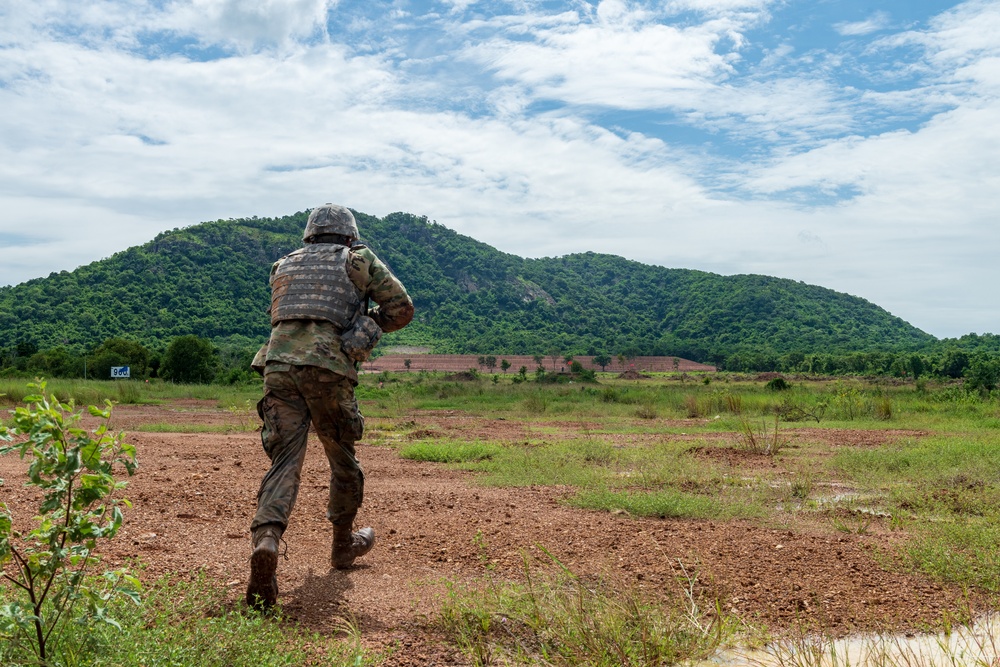 116th Cavalry Brigade Combat Team, Royal Thai Army conduct live-fire