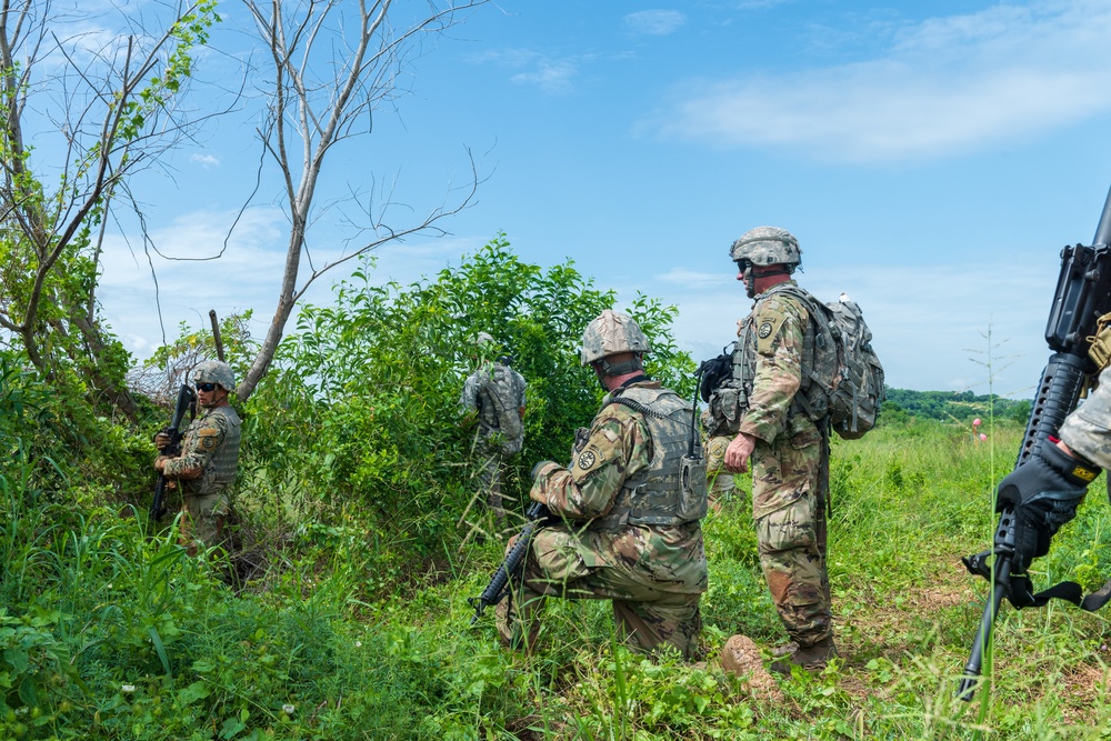 116th Cavalry Brigade Combat Team, Royal Thai Army conduct live-fire