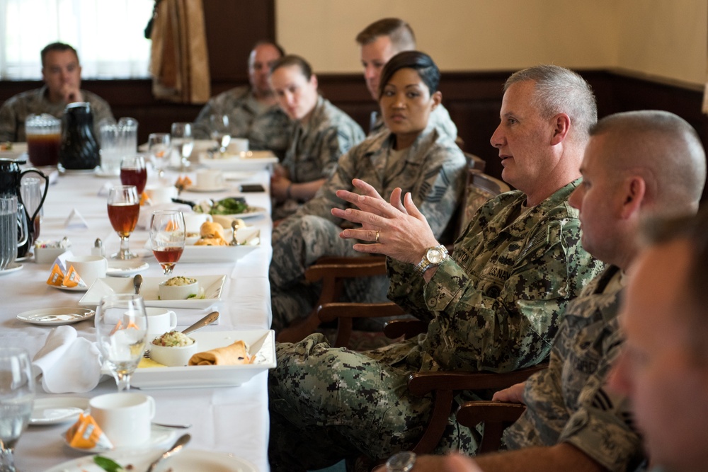 Senior Enlisted Leader to EUCOM visits Liberty Wing