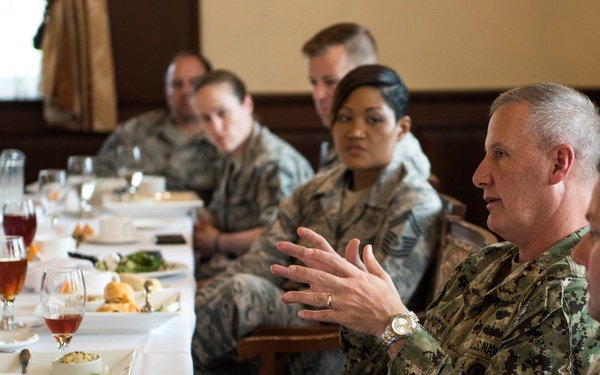 Senior Enlisted Leader to EUCOM visits Liberty Wing