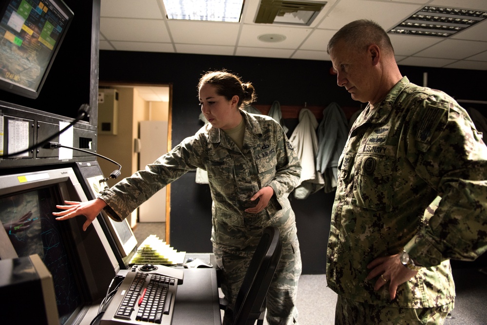 Senior Enlisted Leader to EUCOM visits Liberty Wing