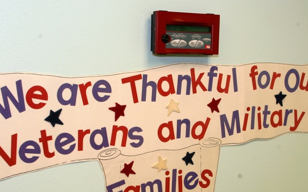 2015 Patriotic Art at Fort McCoy Child Development Center