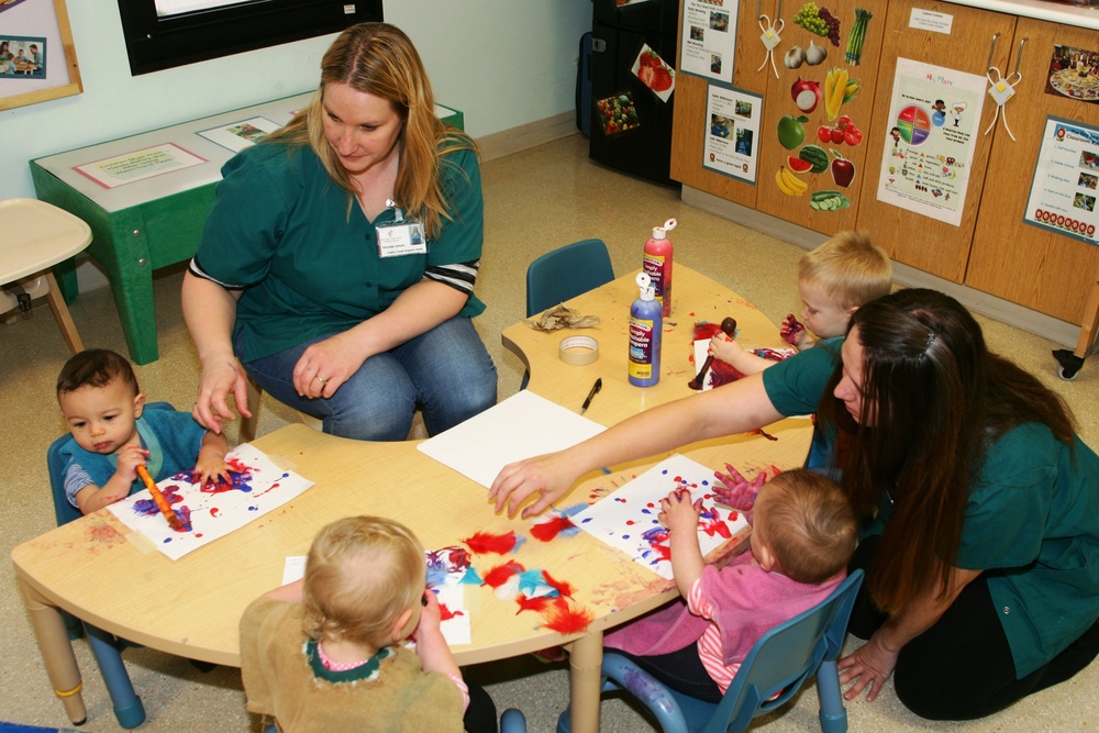 2015 Patriotic Art at Fort McCoy Child Development Center