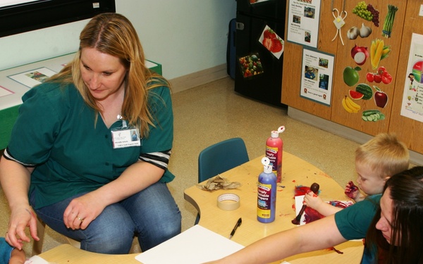 2015 Patriotic Art at Fort McCoy Child Development Center