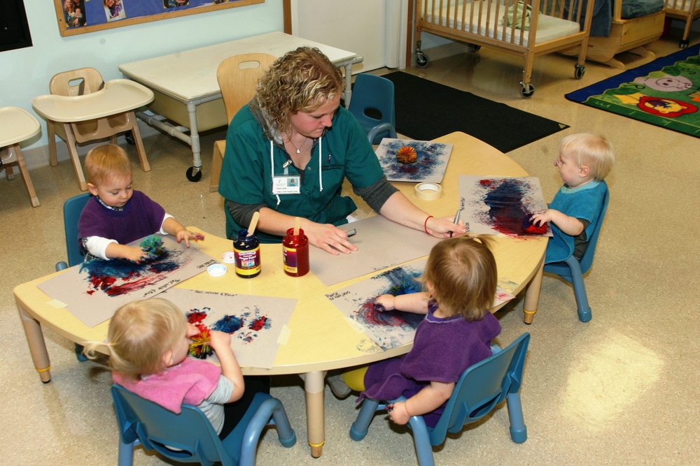2015 Patriotic Art at Fort McCoy Child Development Center
